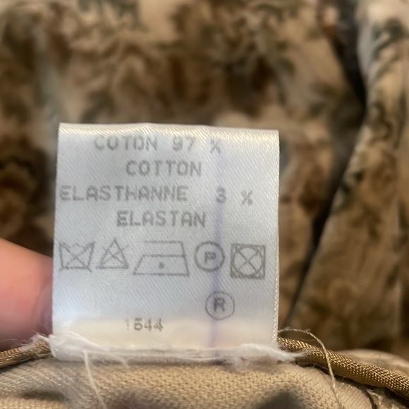 Tara Jarmon Printed Sude Trouser Pants - Picture 14 of 15